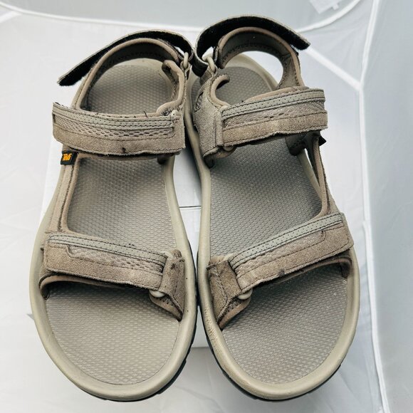 Teva Mens Size 11 Outdoor Sandals Multi-Strap Earthtones Adjustable Straps Durab - Picture 5 of 9